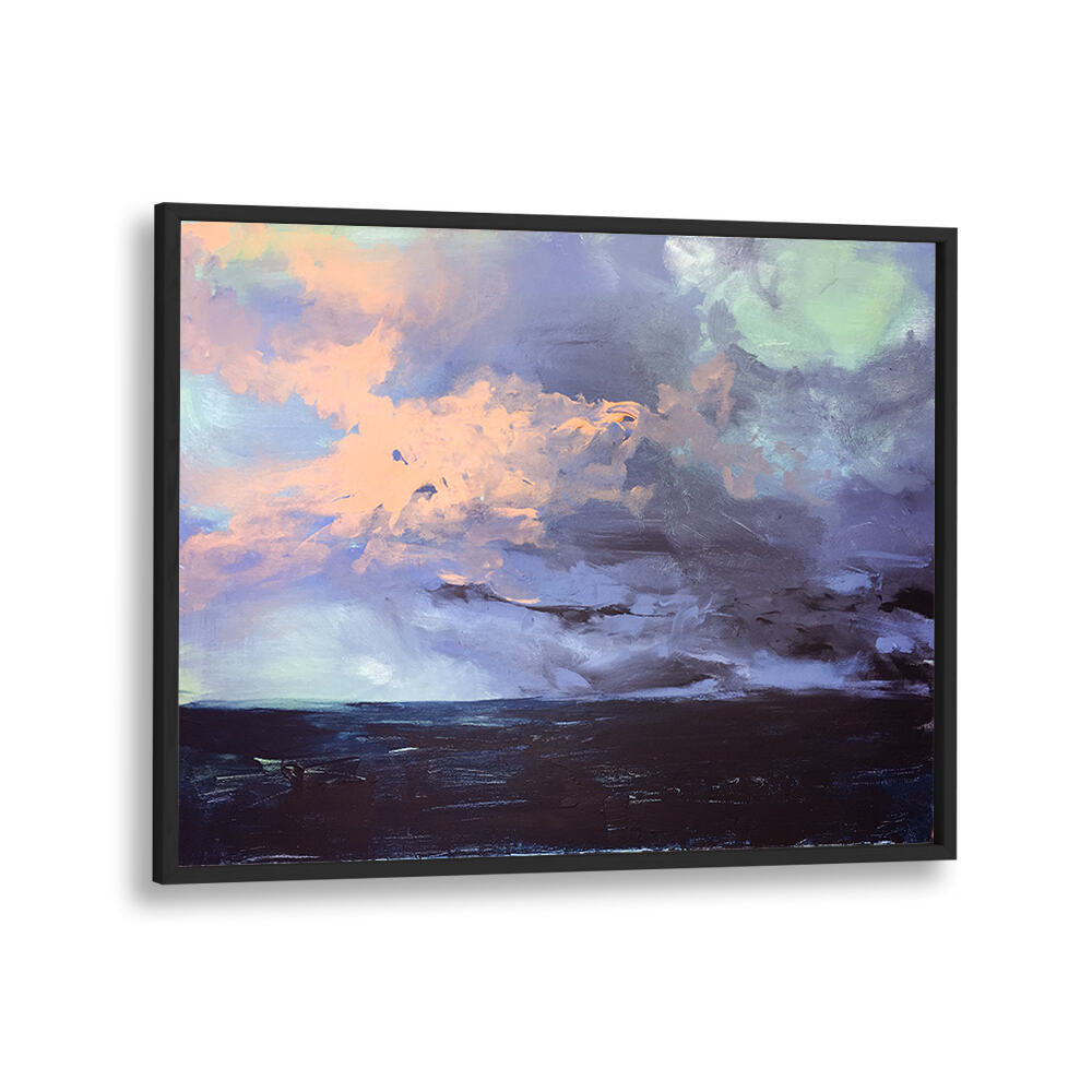 SAIL THROUGH THE STORM , LANDSCAPE PAINTINGS