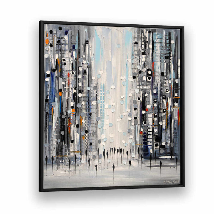 STREET LIFE , MODERN IMPRESSIONISM PAINTINGS