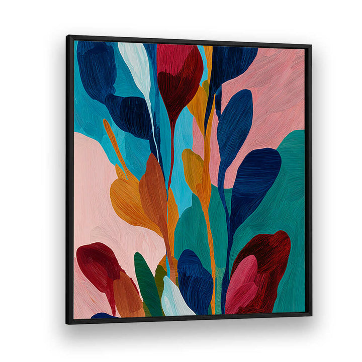 STUDIO PALETTE FLOWERS , ABSTRACT PAINTINGS