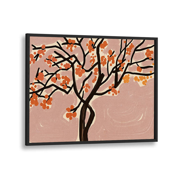 STYLIZED TREE , FLORAL FLOWER PAINTINGS