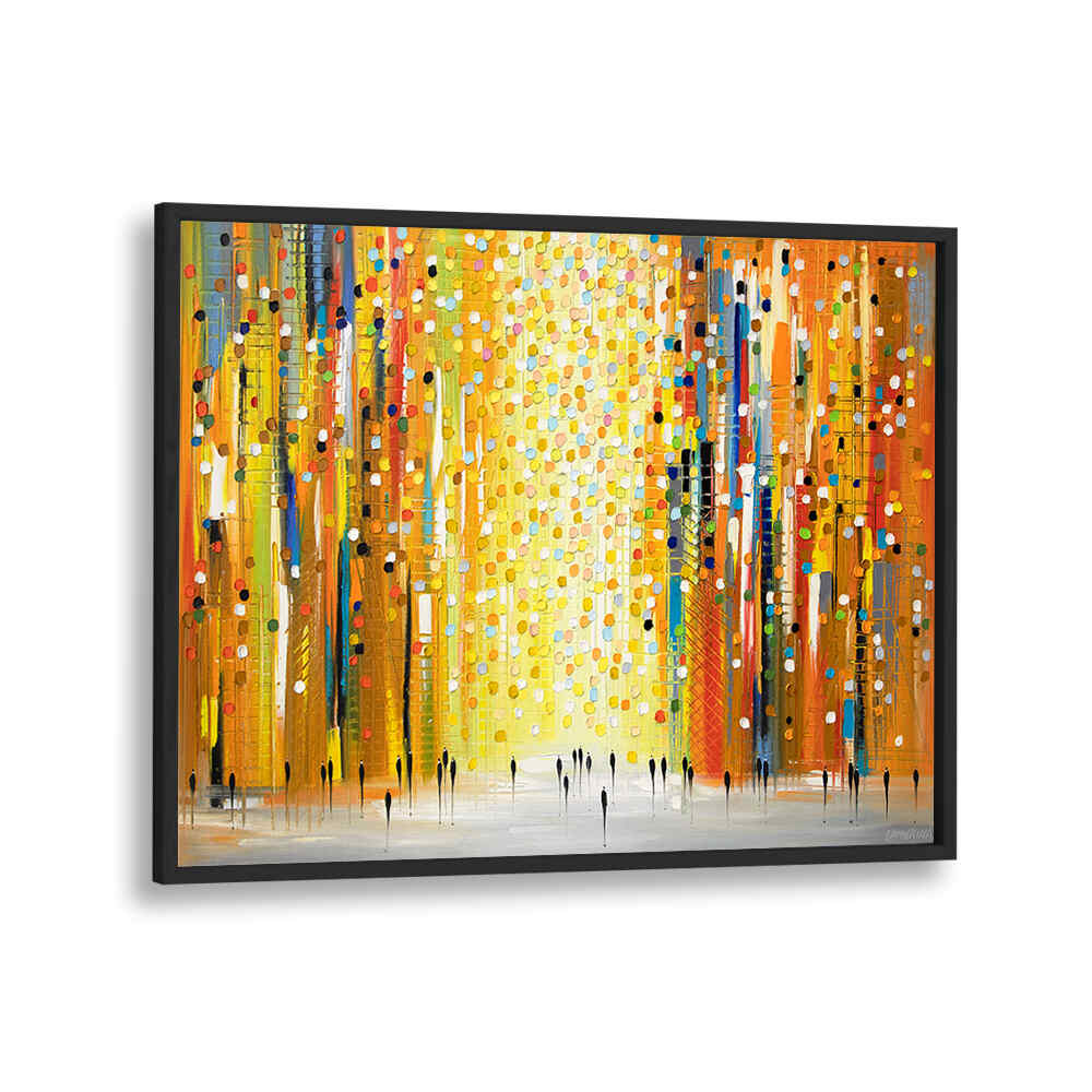 SUNSET LIGHTS , MODERN IMPRESSIONISM PAINTINGS