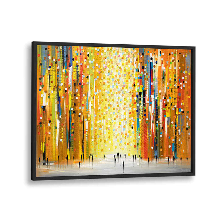 SUNSET LIGHTS , MODERN IMPRESSIONISM PAINTINGS