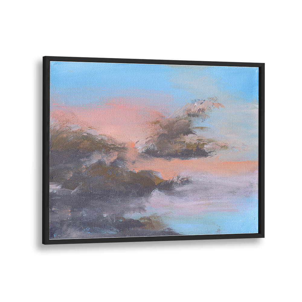 SUNSET V SMALL , ABSTRACT PAINTINGS
