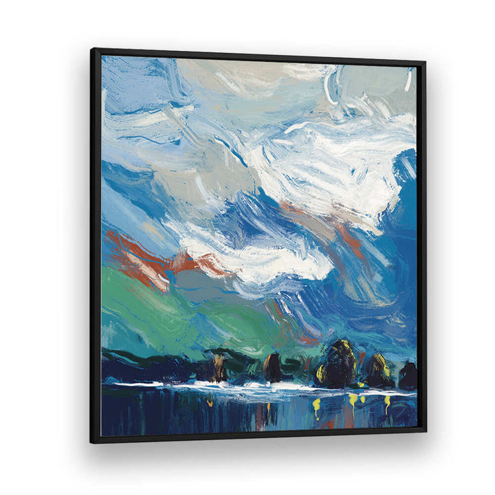 SWIRLING CLOUDS , ABSTRACT PAINTINGS