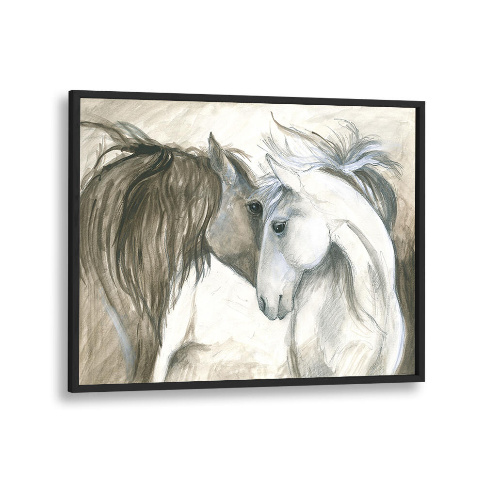 TENDER CONNECTION BETWEEN TWO HORSES