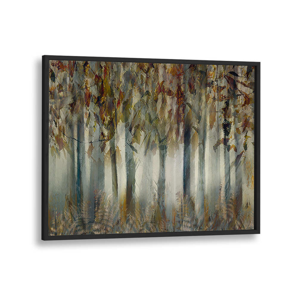 THE DARK FOREST , FLORAL FLOWER PAINTINGS