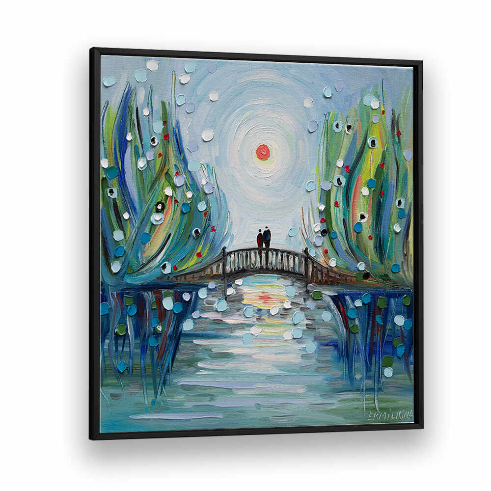 TOGETHER UNDER THE SUN , MODERN IMPRESSIONISM PAINTINGS