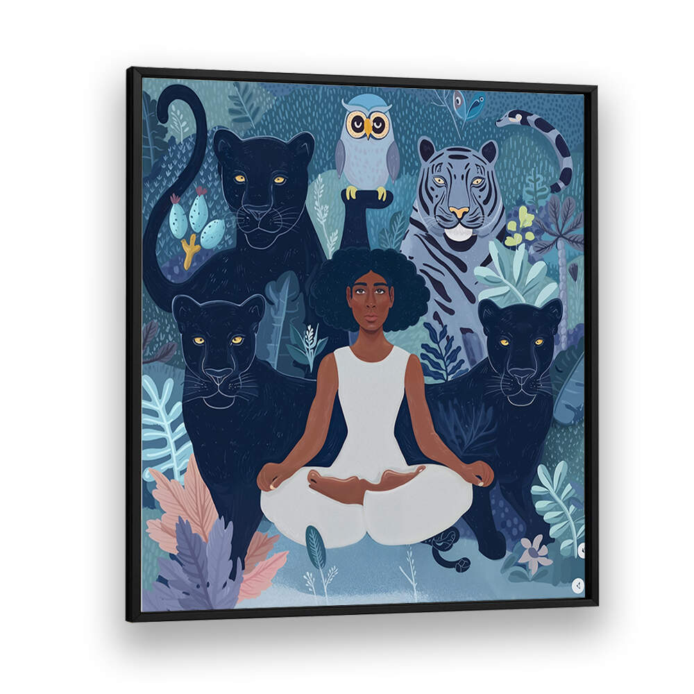 TROPICAL III , PORTRAITS & FIGURATIVE ILLUSTRATIONS