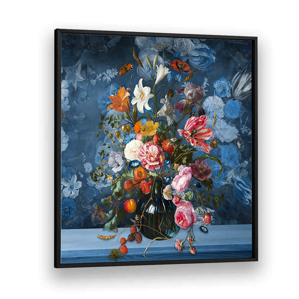 VASE WITH FLOWERS , FLORAL FLOWER PAINTINGS