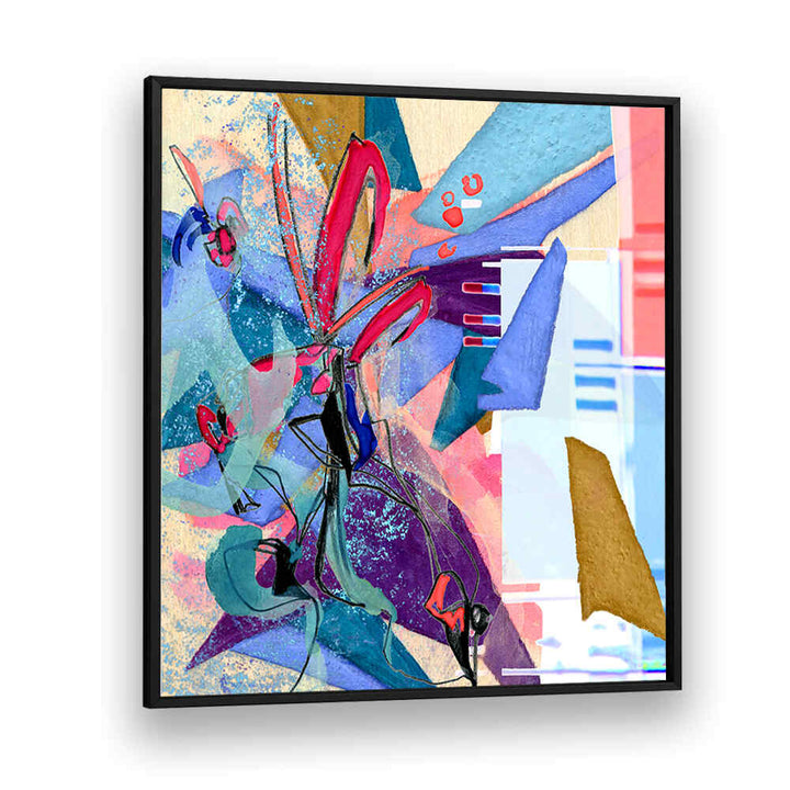 VIBRANT COLORS AND GEOMETRIC SHAPES , ORGANIC FORMS
