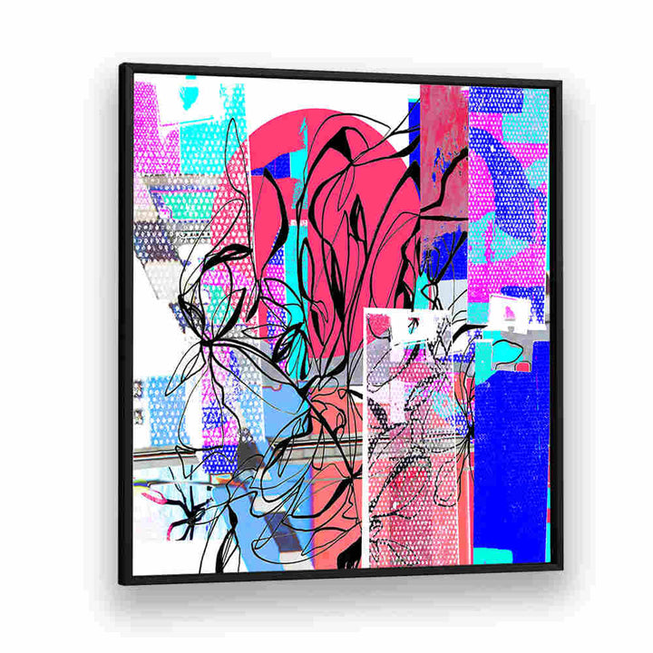 VIBRANT COLORS WITH FLORAL PATTERNS , ORGANIC FORMS