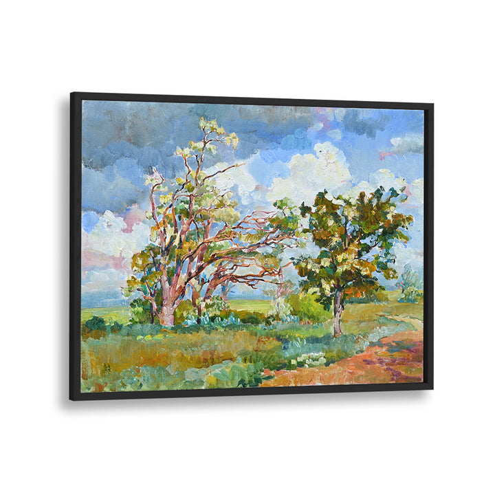 VIBRANT TREES RURAL LANDSCAPE