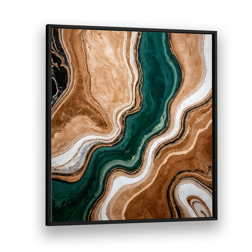 Stunning WAVY PATTERNS IN EARTH, ABSTRACT PAINTINGS combining art and nature for elegant home décor.