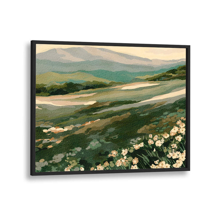 WILDFLOWER MOUNTAIN LANDSCAPE