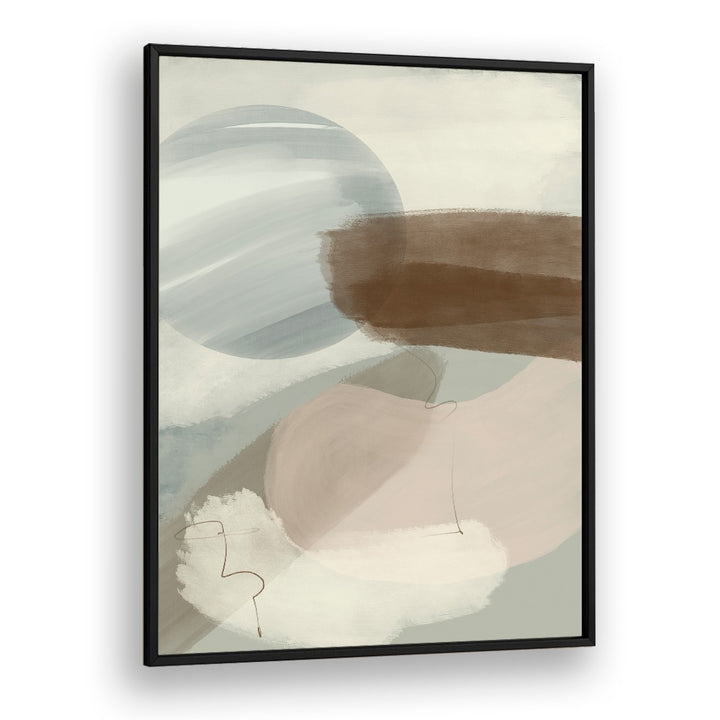 Abstract Green Horizon, abstract paintings featuring soft hues and organic shapes for a modern decor touch.