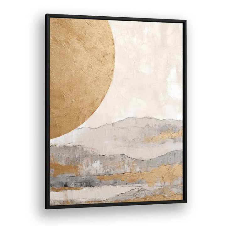 ABSTRACT GOLDEN LANDSCAPE