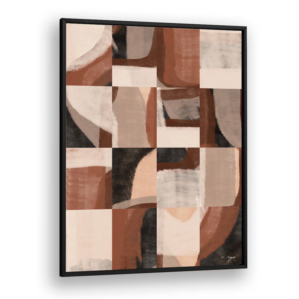 Stunning ABSTRACT NO I, GEOMETRIC ART PRINTS, perfect for elevating modern living spaces with innovative design.