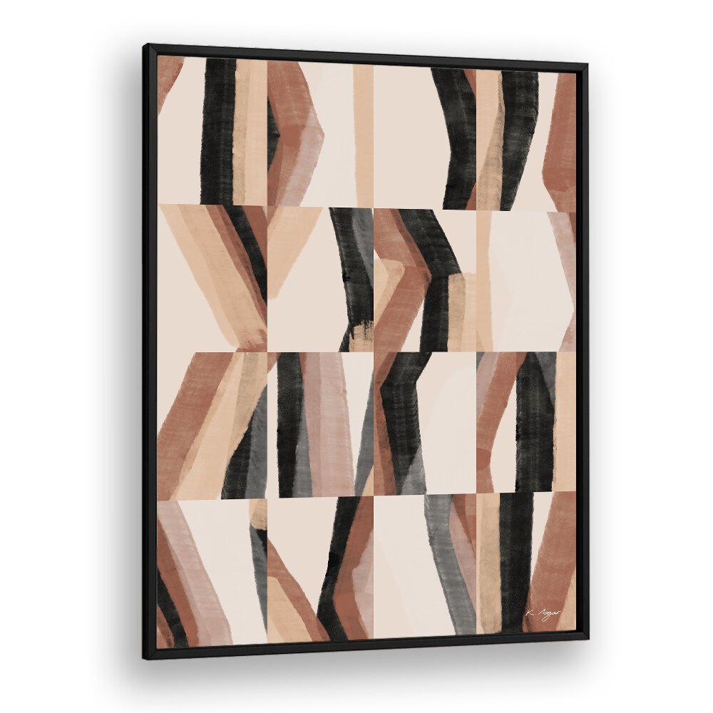 Bold colors and patterns define the ABSTRACT NO II, GEOMETRIC ART PRINTS, perfect for modern art lovers.