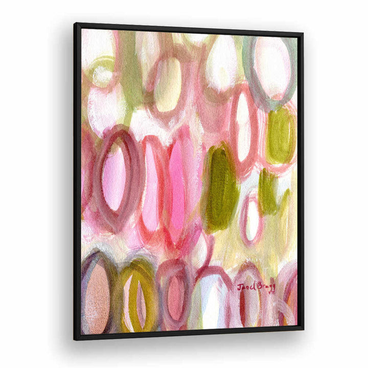 ABSTRACT WITH OVALS, ABSTRACT PAINTINGS