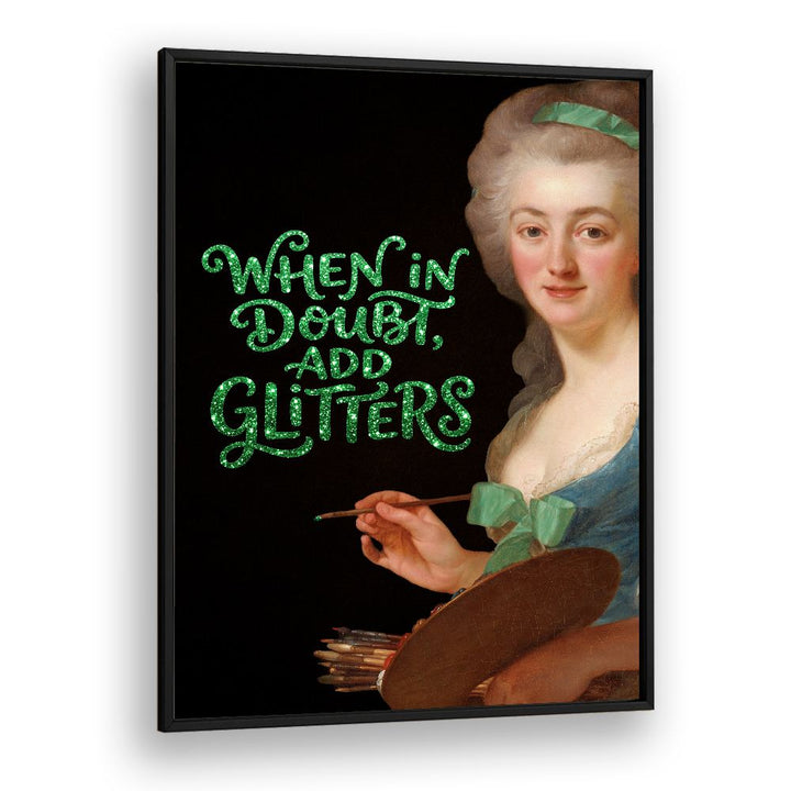 ARTIST'S GLITTERING ADVICE