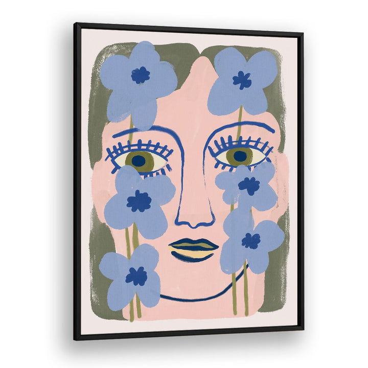 BLUE FLOWER WOMAN