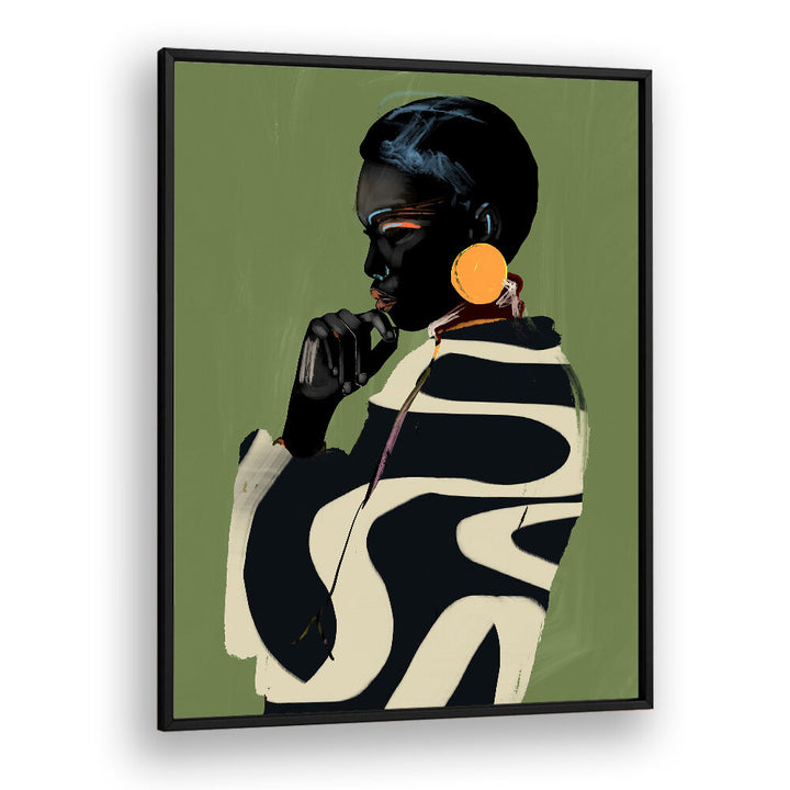 BOLD CONTEMPLATION , PORTRAITS & FIGURATIVE ILLUSTRATIONS