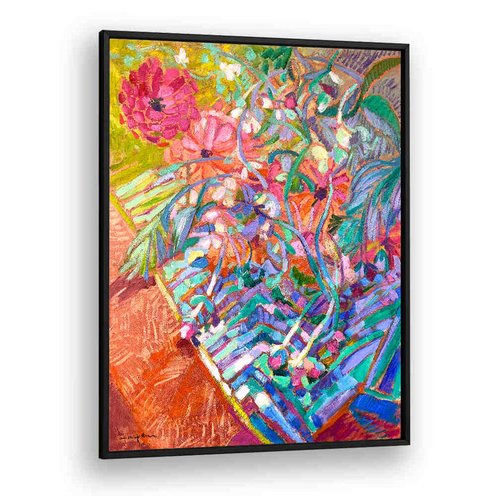 BOTANIC RADIANCE IV , ABSTRACT PAINTINGS