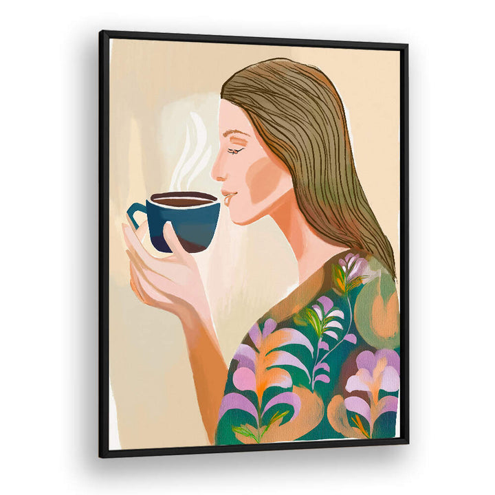 BREAKFAST COFFEE , PORTRAITS & FIGURATIVE ILLUSTRATIONS