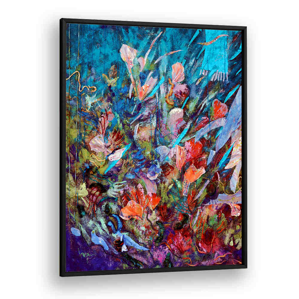 BURST OF BLOOMING LIGHT I  , ABSTRACT PAINTINGS
