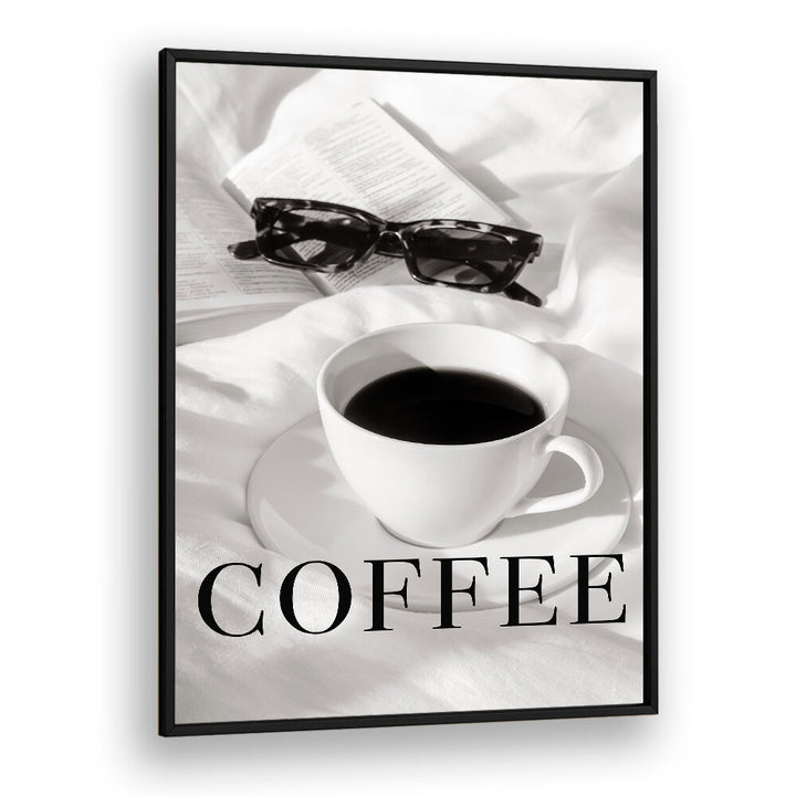 Cozy up with the COFFEE IN BED, BAR art, perfect for transforming your cafe-inspired space.
