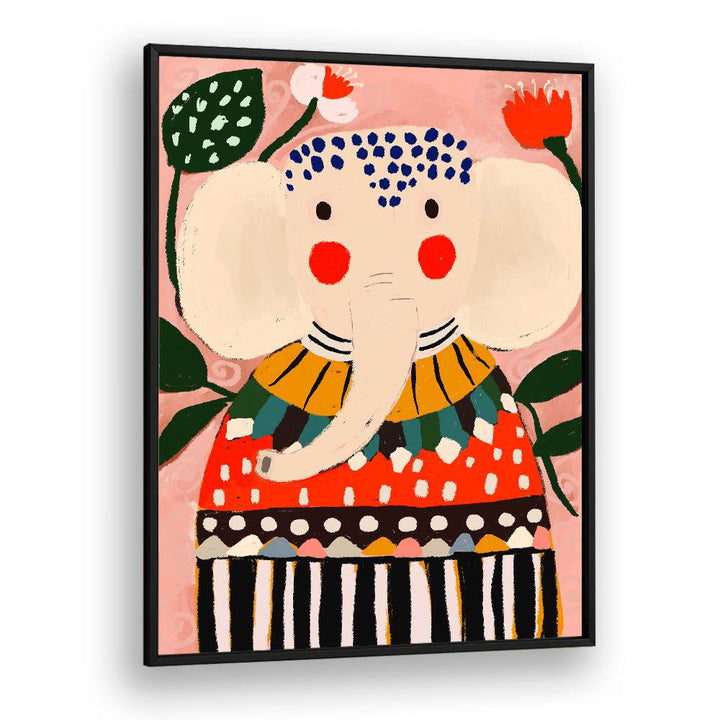 COLORFUL WHIMSICAL ELEPHANT
