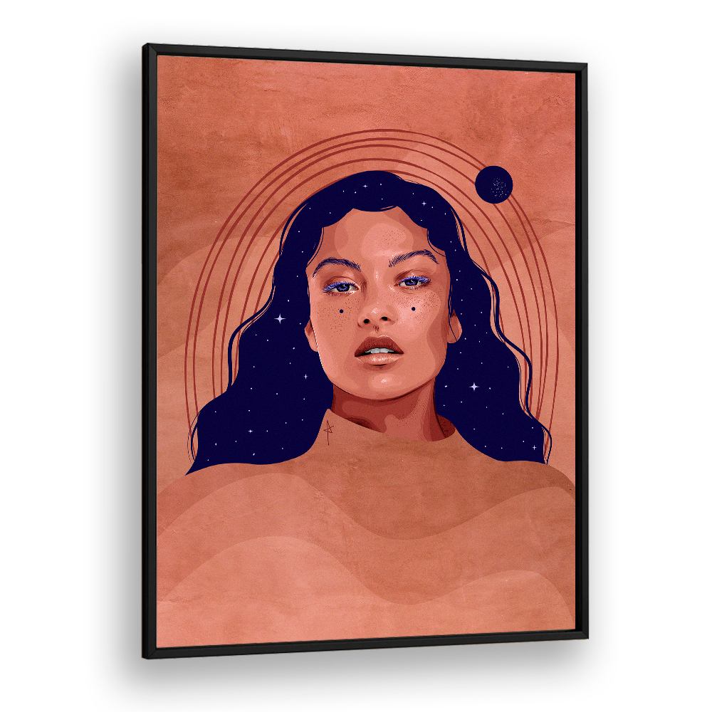 COSMIC WOMAN PORTRAIT