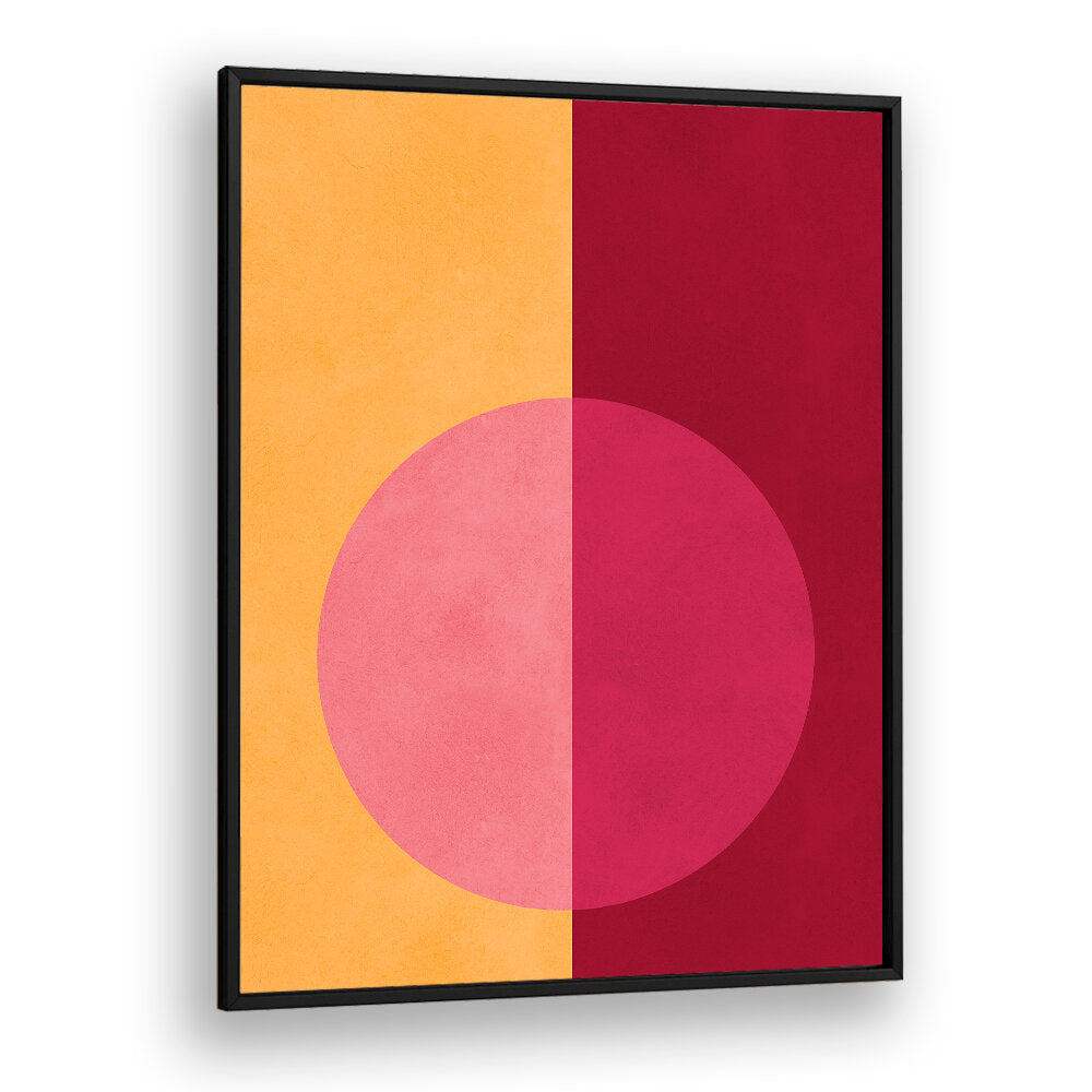 CRIMSON BALANCE , GEOMETRIC ART PRINTS