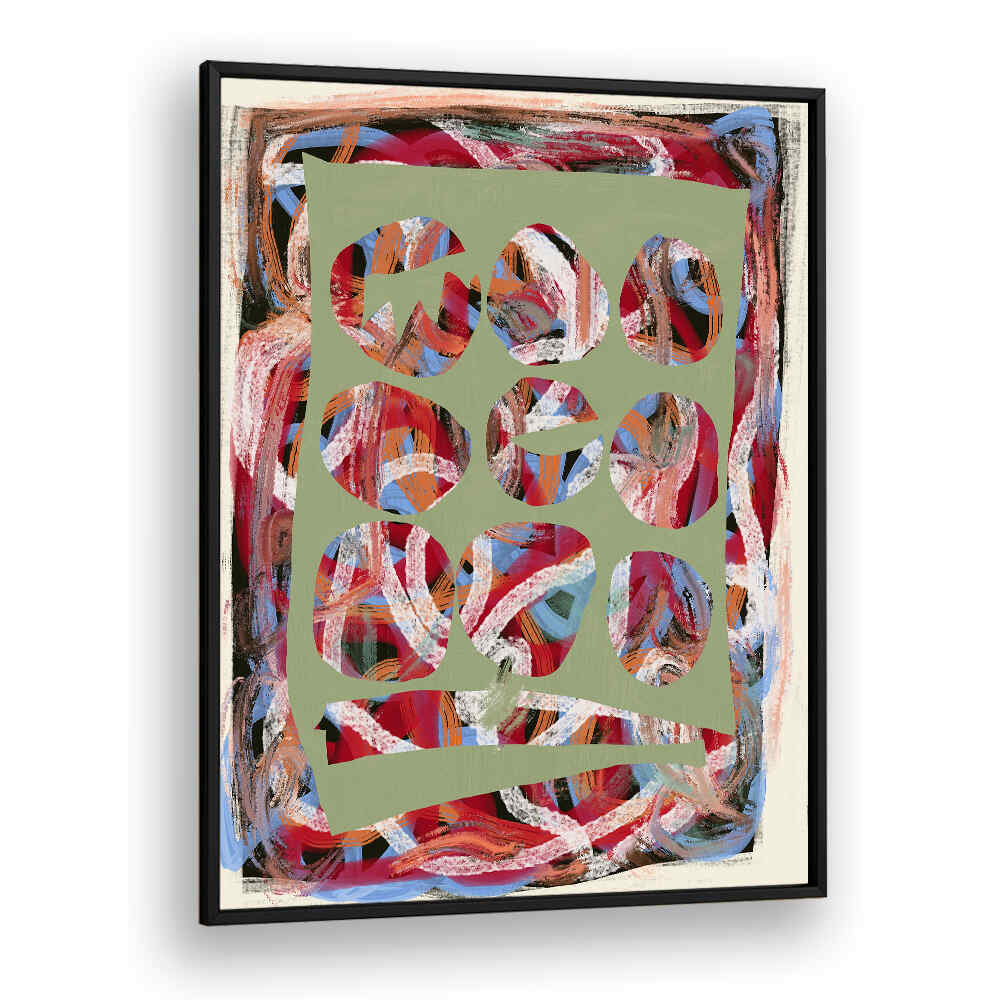 CHAOS COLOR LARGE , ABSTRACT PAINTINGS