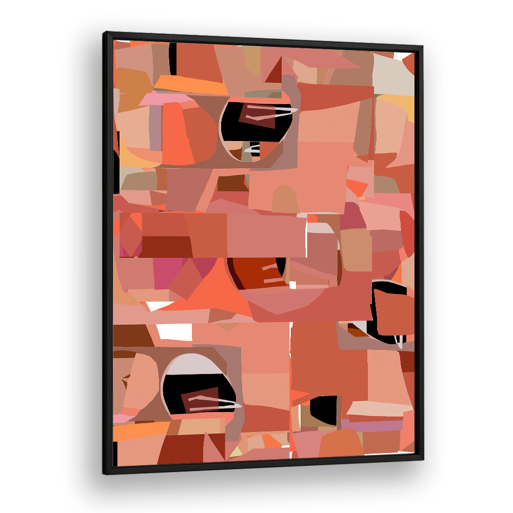 Vibrant DEEP PINK GEOMETRIC SHAPES IV, GEOMETRIC ART PRINTS add modern flair to any contemporary space.