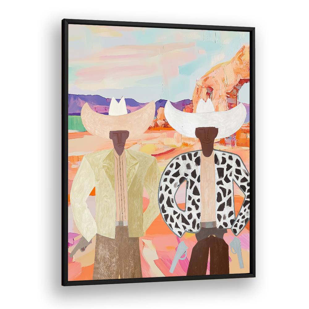 DESERT COWBOYS WITH PISTOLS