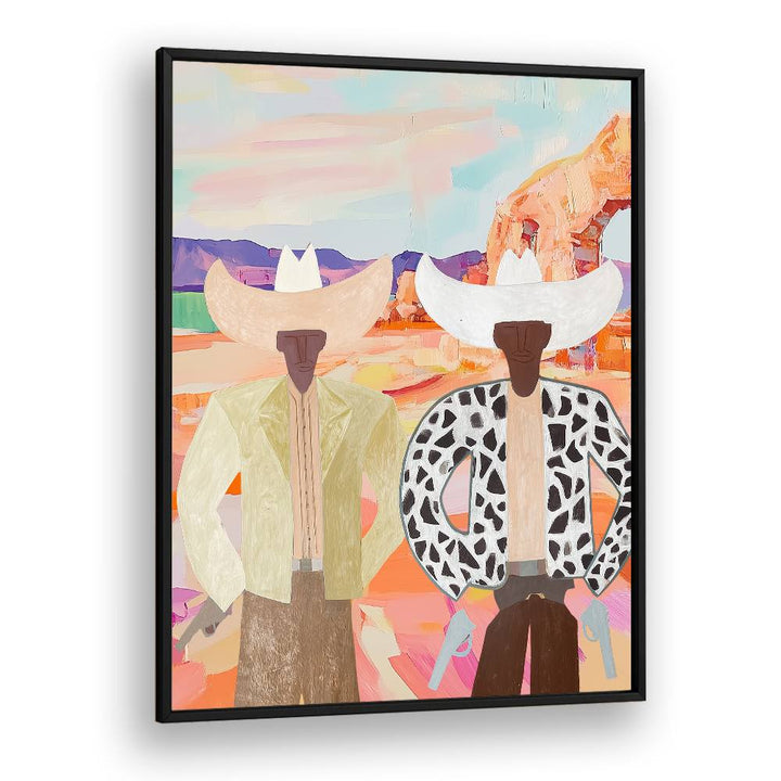 DESERT COWBOYS WITH PISTOLS