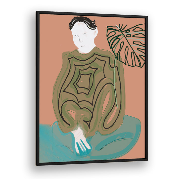 DORIS, PORTRAITS features a vibrant figurative illustration, showcasing premium artistry and modern design excellence.