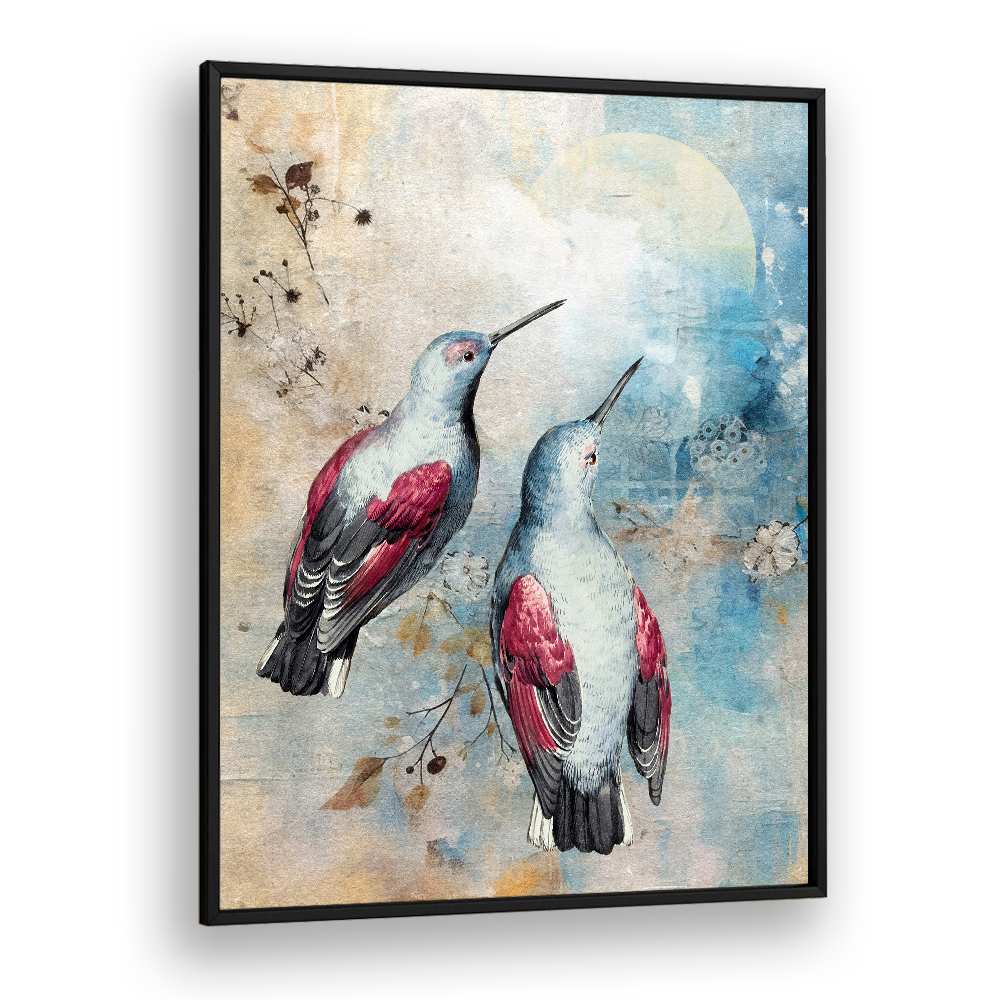 DREAMY HUMMINGBIRD PAIR