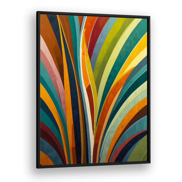 DANCING STRIPES IN COLOR , ORGANIC FORMS