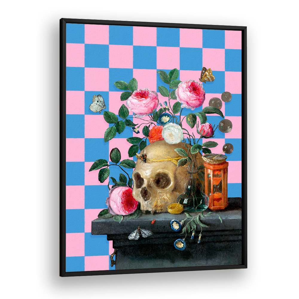 ECLECTIC SKULL AND ROSES