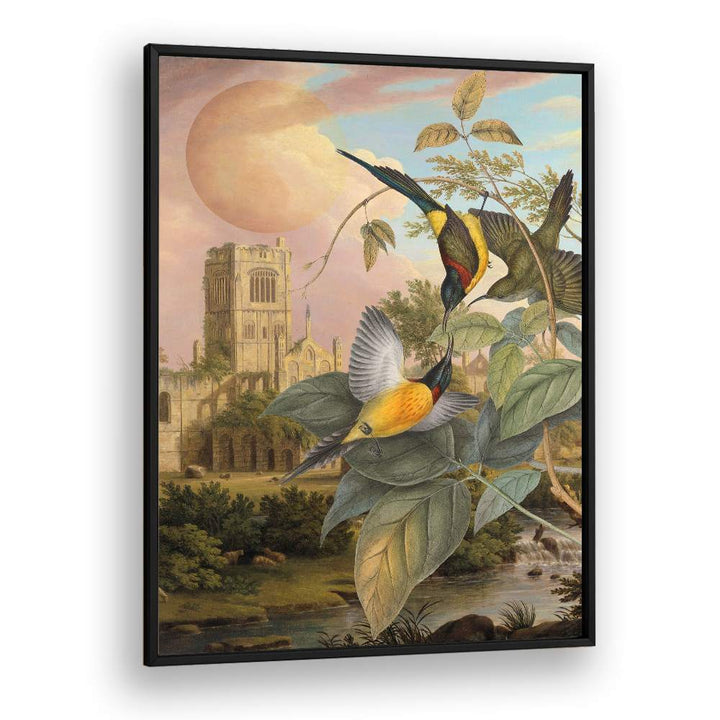 EXOTIC BIRDS PASTEL MOON