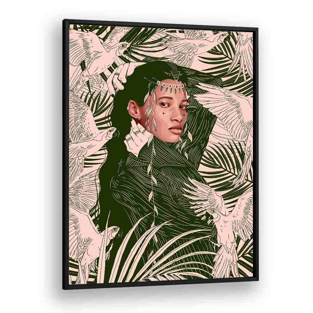 EXOTIC JUNGLE WOMAN