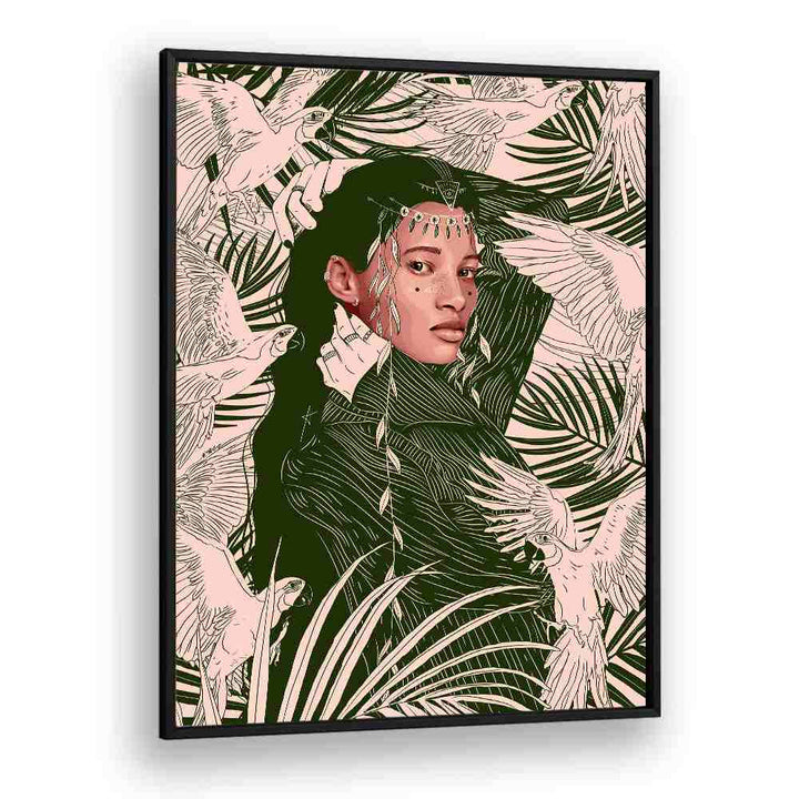 EXOTIC JUNGLE WOMAN