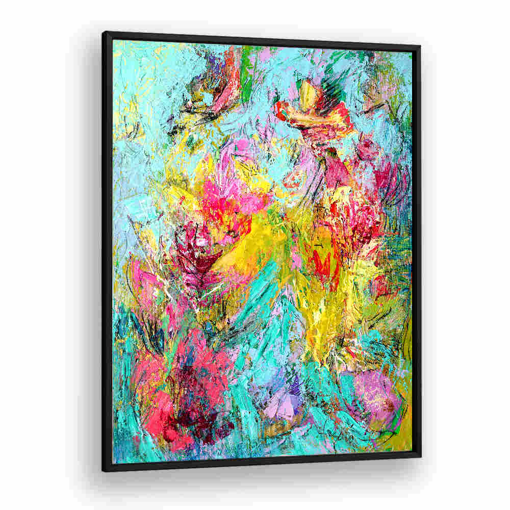 EXPRESSIONIST COLORFUL ABSTRACT III , ABSTRACT PAINTINGS