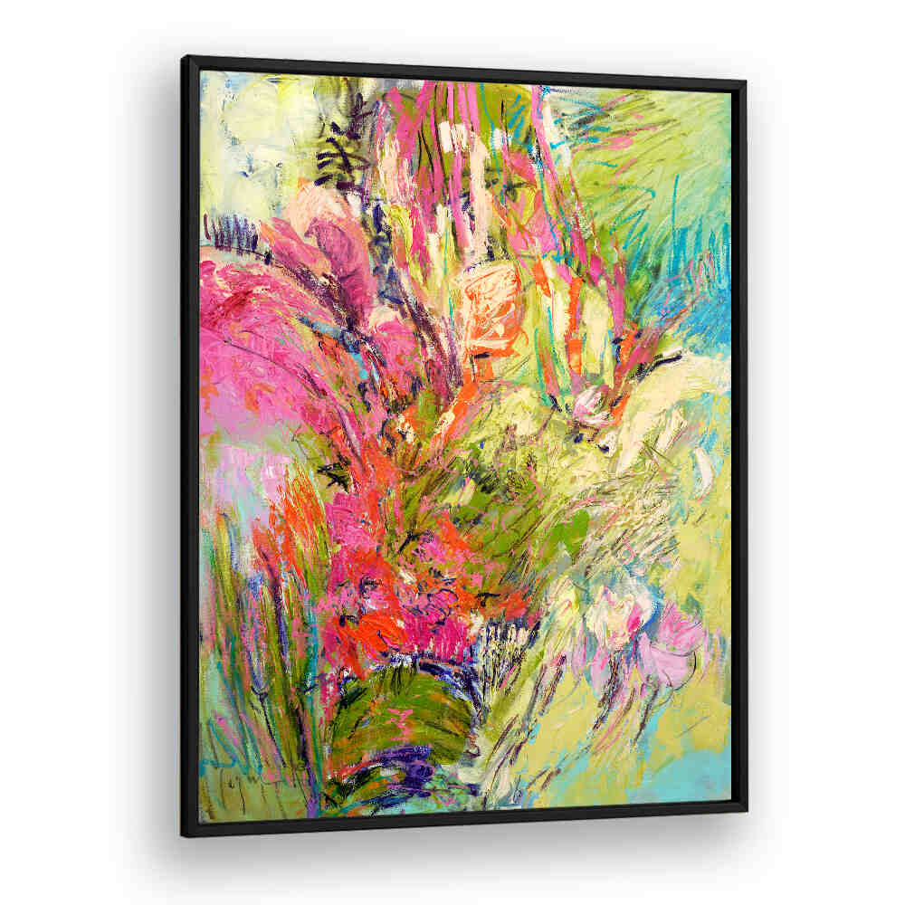 EXPRESSIONIST COLORFUL ABSTRACT IV , ABSTRACT PAINTINGS