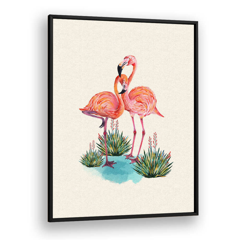FLAMINGO , ANIMAL PAINTINGS