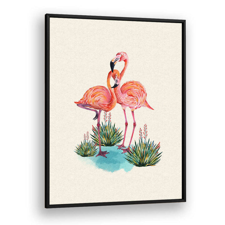 FLAMINGO , ANIMAL PAINTINGS