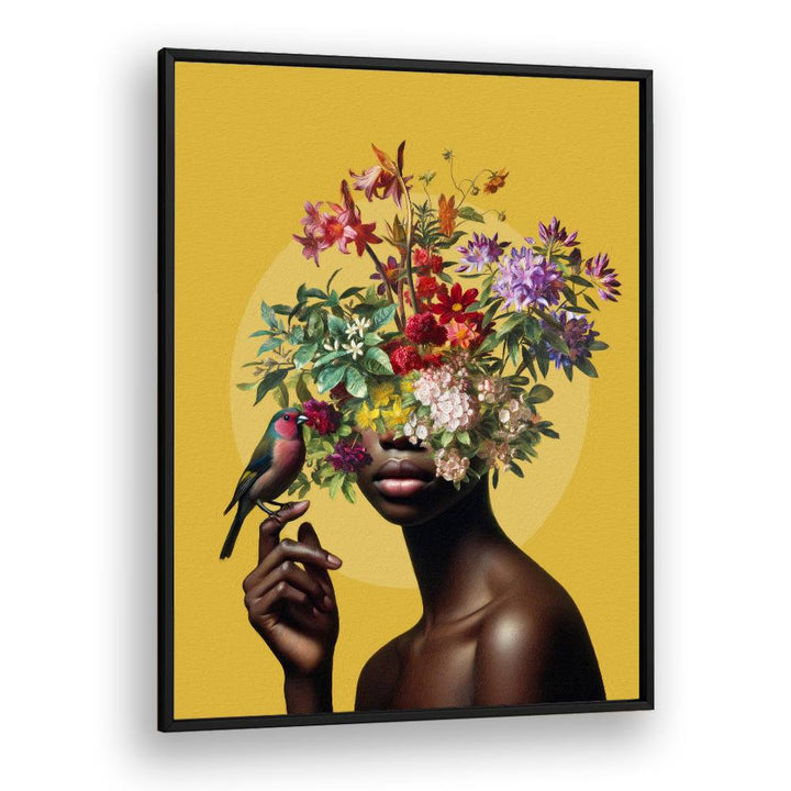 FLORAL DREAMER WITH BIRD