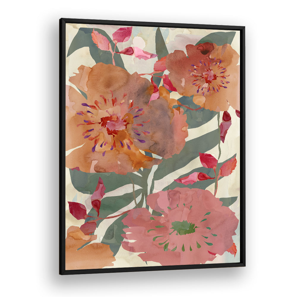 Vibrant FREE SPIRIT FLORALS I, FLORAL FLOWER PAINTINGS, showcasing elegance and artistry for any space.